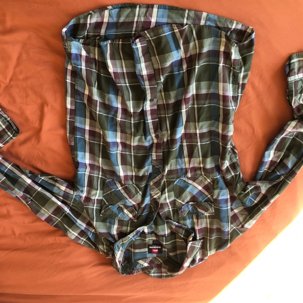 Quiksilver Multicolor Plaid Shirt
